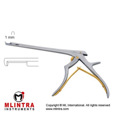 Ferris-Smith Kerrison Punch Detachable Model - Down Cutting Stainless Steel, 18 cm - 7" Bite Size 1 mm